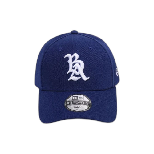BAPE Baseball Logo New Era 49FORTY Cap 'Navy'