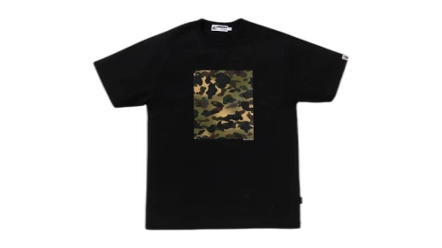 BAPE Mixed 1st Camo Legacy Tee (FW25) Black