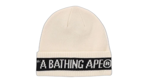 BAPE Knit Cap Ivory