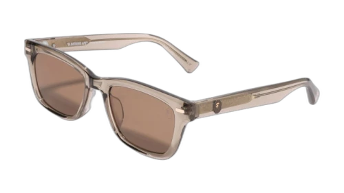 BAPE 7 Sunglasses Beige