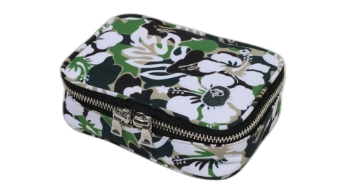 BAPE ABC Resort Camo Amenity Pouch Green