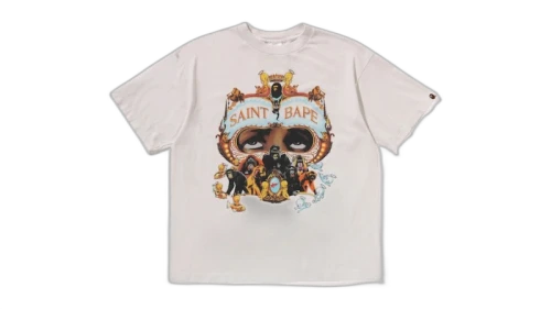 BAPE X Saint Mxxxxxx Generation Tee White