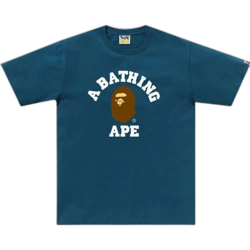 BAPE College Tee 'Navy'