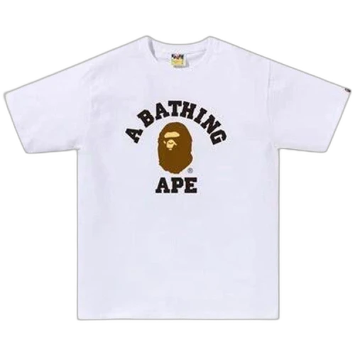 BAPE College Tee 'White'