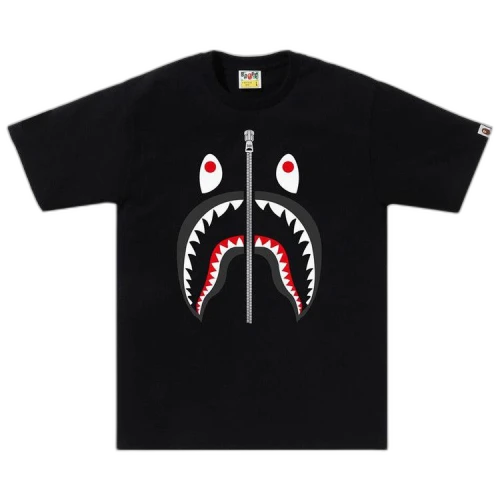 BAPE Shark Tee 'Black'
