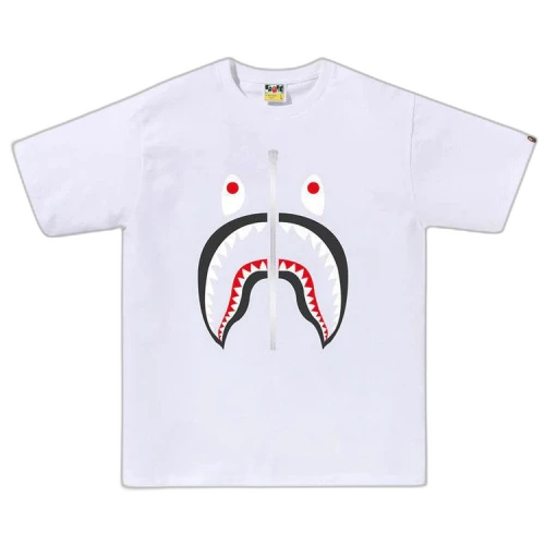 BAPE Shark Tee 'White'