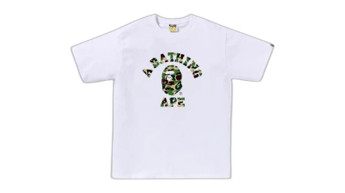 BAPE ABC Camo College Tee (FW25) Black/Blue