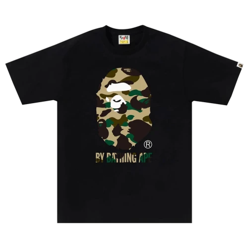 BAPE 1st Camo By Bathing Ape Tee 'Black/Yellow'