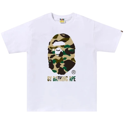 BAPE 1st Camo By Bathing Ape Tee 'White/Yellow'