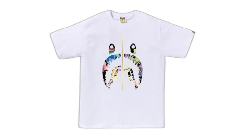 BAPE Art Camo Shark Tee Black