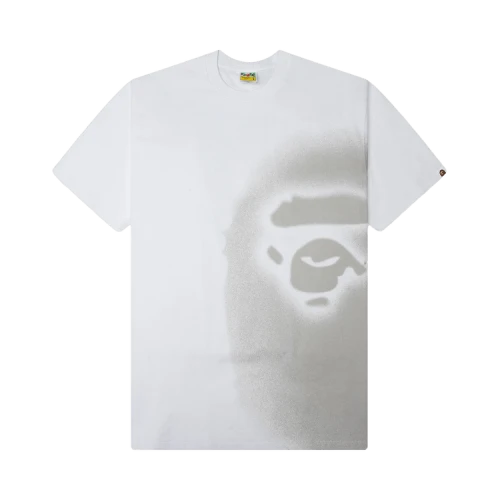 BAPE Spray Paint Ape Head Relaxed Fit Tee #1 'White'