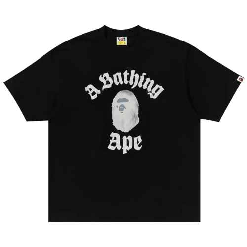 BAPE College Relaxed Fit Tee #2 'Black'