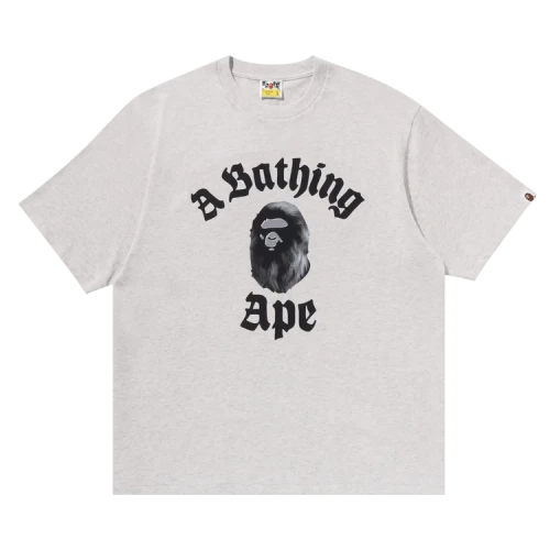 BAPE College Relaxed Fit Tee #2 'Grey'