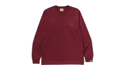 BAPE One Point L/S Tee Lightgreen