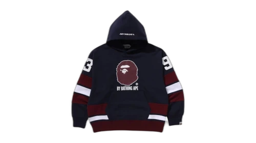 BAPE Pullover Hoodie Navy