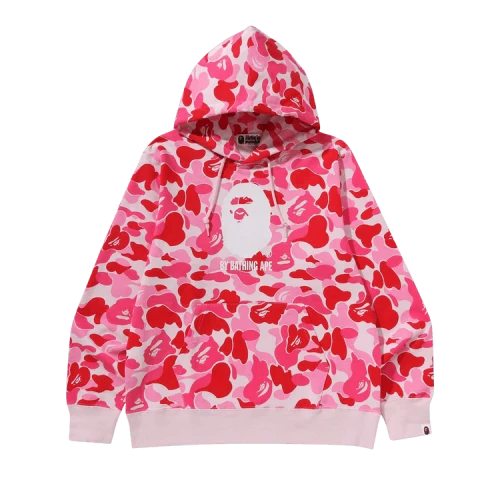 BAPE ABC Camo By Bathing Ape Pullover Hoodie 'Pink'