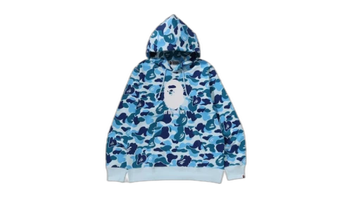 BAPE ABC Camo By Bathing Ape Pullover Hoodie Blue