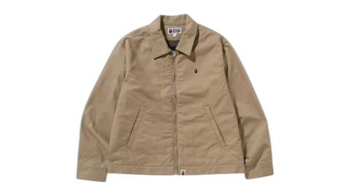 BAPE Work Jacket Beige