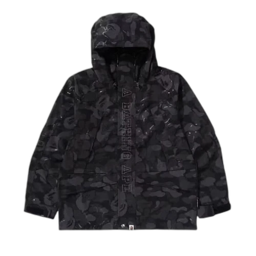 BAPE 1st Camo Snowboard Jacket 'Black'