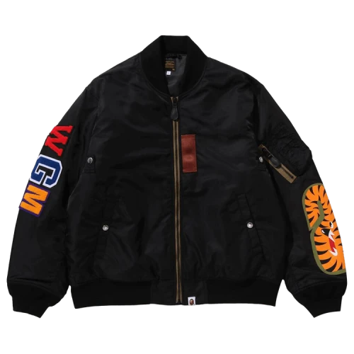 BAPE Shark MA-1 Jacket 'Black'
