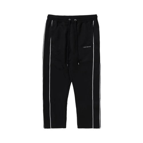 BAPE Line Camo Jacquard Metal Logo Relaxed Fit Track Sweatpants 'Black'