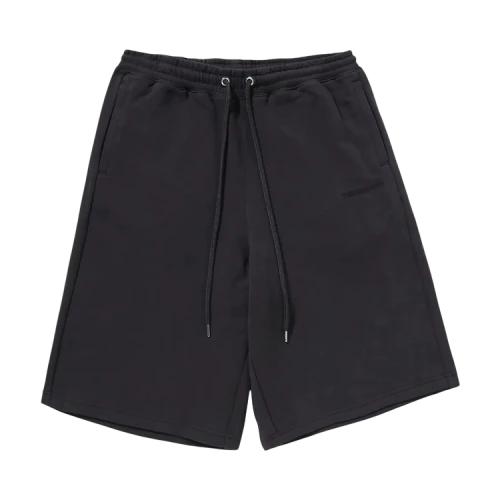 BAPE Bathing Ape Logo Knee Length Relaxed Fit Sweatshorts 'Charcoal'