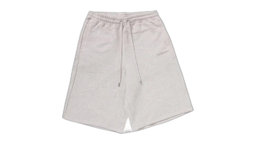 BAPE Bathing Ape Logo Knee Length Relaxed Fit Sweat Shorts Gray