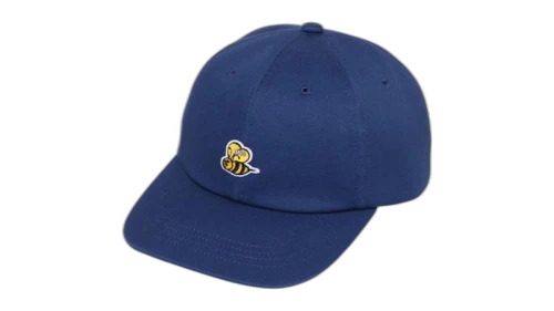 BAPE Bee One Point Cap Blue