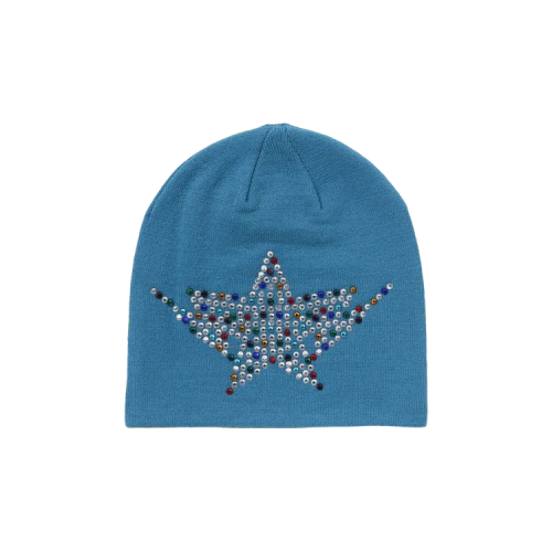 BAPE Color Stone STA Knit Cap 'Sax'