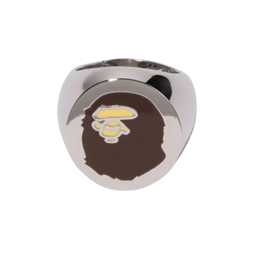BAPE Ape Head Ring 'Silver'