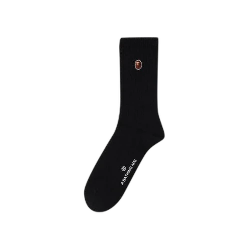 BAPE One Point Socks 'Black'