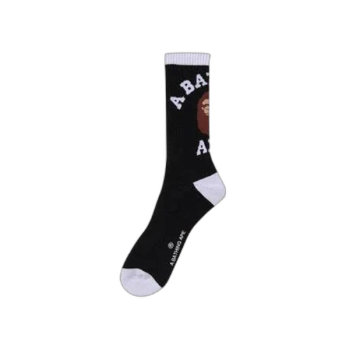 BAPE College Socks 'Black'