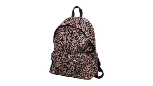 BAPE Wild Leopard Pattern Daypack Beige