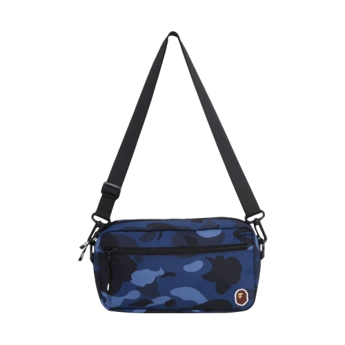 BAPE Color Camo Mini Shoulder Bag 'Navy'