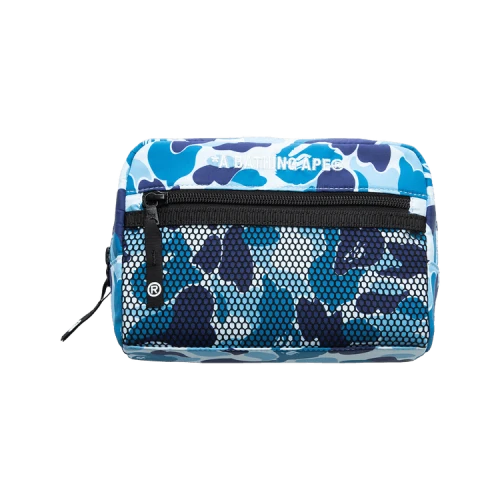 BAPE ABC Camo Pouch 'Blue'