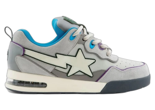 BAPE A Bathing Ape Flip Sta #2 Gray Blue Purple