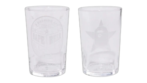 BAPE Mini Glass Set Clear