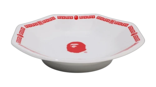 BAPE Octagonal Dish White