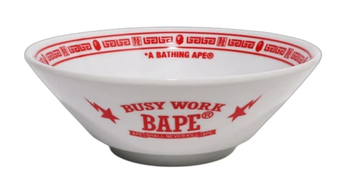 BAPE Ramen Bowl White