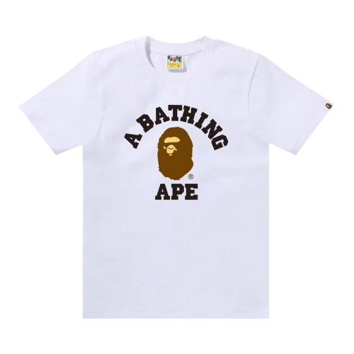 BAPE College Tee 'White'