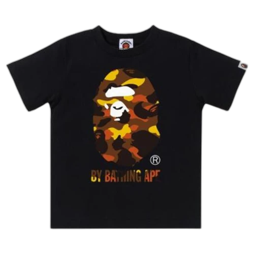 BAPE Kids 1st Camo By Bathing Ape Tee 'Black/Yellow'