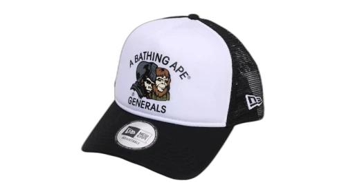 BAPE New Era 9Forty Generals Cap Black