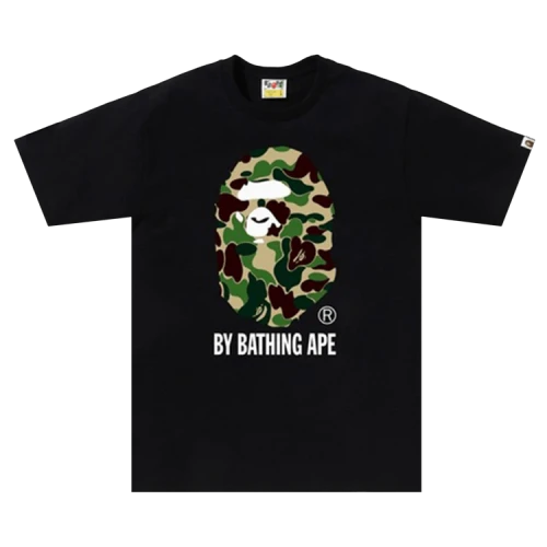 BAPE ABC Camo By Bathing Ape Tee 'Black Green'