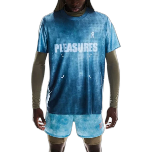 On x PLEASURES X The Loop SS25 Sports Shorts Men's Blue