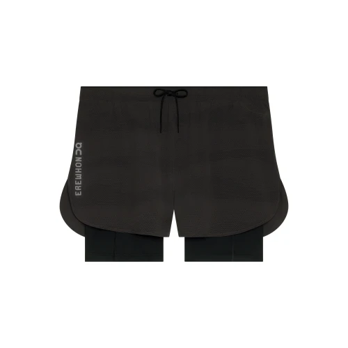 On Running Shorts Men's Espresso/Black Moderate