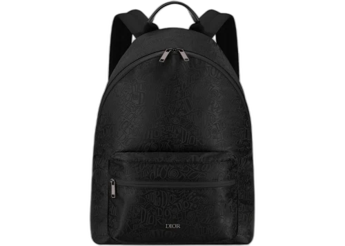 Dior And Shawn Rider Backpack Black