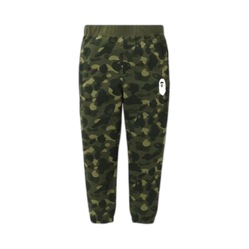 BAPE Color Camo Sweat Pants 'Green'