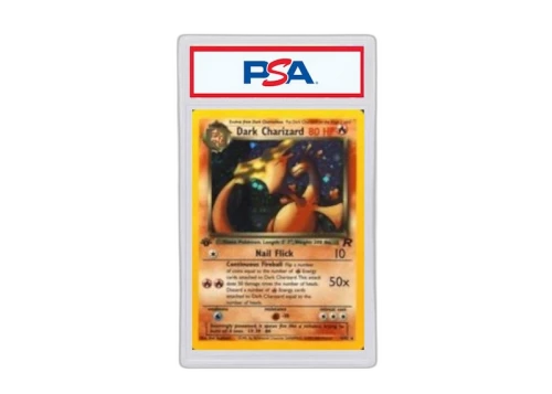 2000 Pokemon Rocket 4 Dark Charizard-Holo 1st Edition (PSA or BGS Graded)