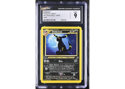 2001 Pokémon Neo Discovery Umbreon Holo #13 CGC 9