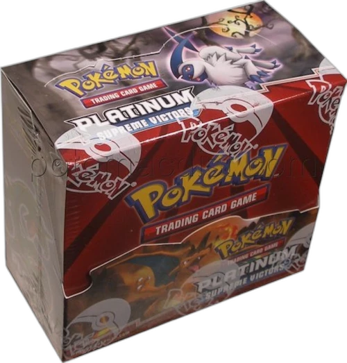 2009 Pokemon Platinum Supreme Victors Booster Box